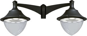 Novolux GUNTHER 407E-G31X1A-02 Utcavilágítás lámpatest 2X50W/GX53 IP65