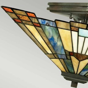 Quoizel INGLENOOK QZ-INGLENOOK-SF Plafonlámpa 2x60W/E27