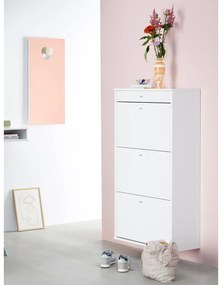 Fehér cipősszekrény Mistral White