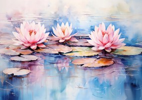 Poszter 66,5x46,5cm Csendes tükröződések