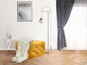 Wilsondo GORM puff 70x70 - sárga