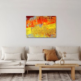 Absztrakció kép - festmény (70x50 cm)
