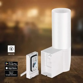 LED Intelligens kültéri kamera lámpával GoSmart LED/12W/230V IP65 Wi-Fi Tuya fehér