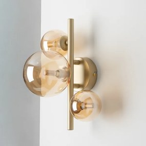 Brilagi - LED Fali lámpa MILLA 3xG9/3W/230V arany