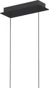 ONLI - LED Csillár zsinóron TWIST LED/30W/230V 4000K fekete