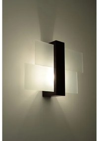 Sollux SL.0075 - Fali lámpa FENIKS 1 1xE27/60W/230V wenge