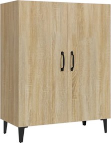 vidaXL sonoma-tölgyszínű szerelt fa tálalóasztal 70 x 34 x 90 cm