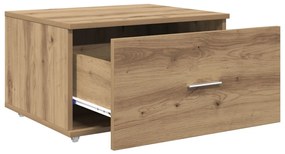 Fiókos szekrény Artisan tölgy Forgácslap, Laminált Közepes