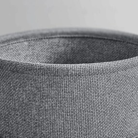 Lerakóasztal 45x45x50 cm, MDF, fekete, AKF-E1028 BK