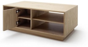 Valencia dohányzóasztal tölgy, antracit 115 cm