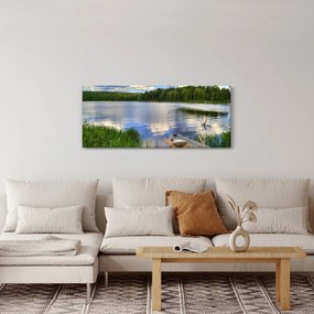 Kép - Festői falu (120x50 cm)