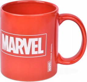 Marvel bögre piros kerámia, 315ml, díszdobozban