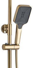 Zuhanyszett REA HELIX Brush Gold