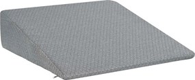 vidaXL Wedge párna Egyszínű Szürke 69 x 64 x 19 cm Memóriahab