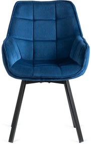 Forgó Étkezőszék Sötétkék Színben. LUNA