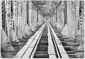 Poszterek 100x70 Vasúti híd Vasút