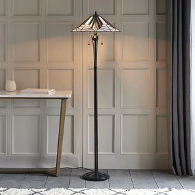 Endon ASTORIA 63934 Tiffany Állólámpa 2x60W/E27 IP20
