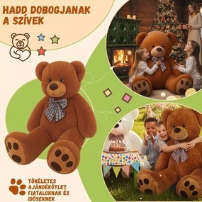BENY nagy plüssmedve, 100cm, barna Monzana