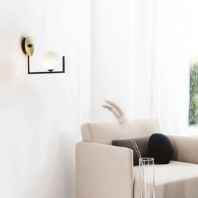 Ideal Lux - LED Fali lámpa BIRDS 1xG9/3W/230V fekete/arany