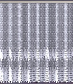 Mg Függöny 629/61 fehér 350x170cm készre varrt Bt