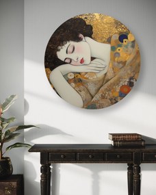 Gario Kerek vászonkép Nõi arc - Gustav Klimt, reprodukció Méret: 40 x 40 cm