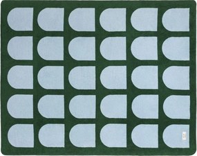 Zöld-kék takaró 150x200 cm Gilli – noo.ma
