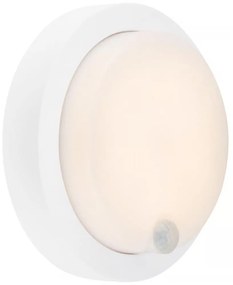 Brilo - LED újratölthető kültéri fali lámpa érzékelővel LED/4W/5V 4400 mAh IP44 fehér