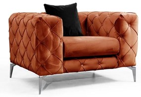 Narancssárga fotel Como – Artie