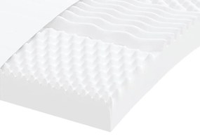 fehér 7 zónás 20 ILD keménységű habmatrac 80 x 200 cm