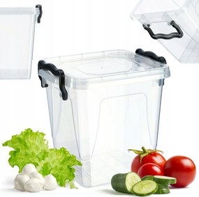 Ételtároló Doboz Uzsonnás Doboz 1,8L Fedéllel