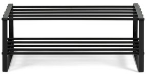 Fekete fém cipőtartó Rex – Spinder Design