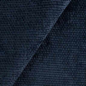 Sötétkék zsenília fotel Freya – Ropez