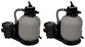 2 db homokszűrő szivattyú 600 W 17000 l/óra