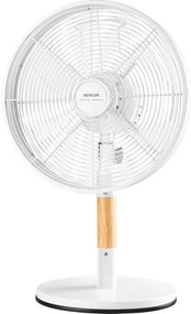 Sencor SFE 3080WH asztali ventilátor, fehérszínben