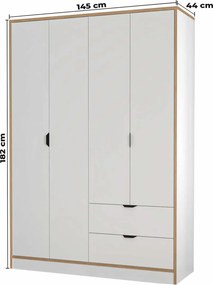 Arden 4 - White