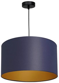 Luminex Csillár zsinóron ARDEN 1xE27/60W/230V á. 40 cm lila/arany LU3568