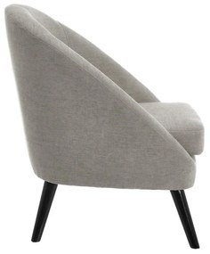 Világosszürke fotel Cover – Casa Selección