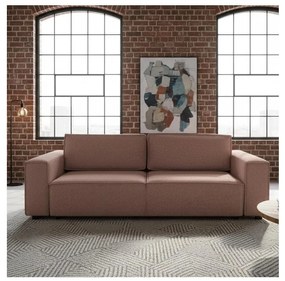 RONDA ággyá nyitható, háromszemélyes kanapé tárolóval, piros