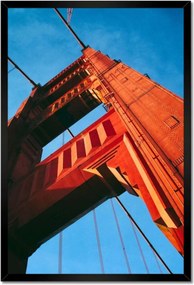 Poszterek keretben 40x60 Golden Gate