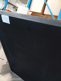 AKCIÓ Szürke franciaágy ASCOT 160 x 200 cm II. osztály