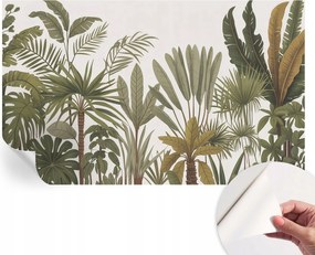 Öntapadós Mosható Fali Fotótapéta Egzotikus levelek 416x254 cm