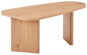 Natúr színű dohányzóasztal 50x100 cm Melo – House Nordic
