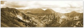 Poszterek 200x66 Tátra Lengyel hegyek Kilátás