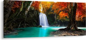 Kép - Smaragd lagúna (120x50 cm)