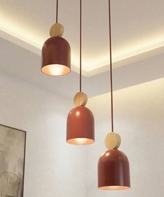 Emibig modern skandináv függeszték mesi piros emi1695/3prem