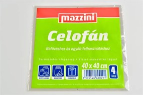 Celofán, 4 ív, 40x40 cm, MAZZINI (KHK928)
