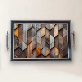 Üveg tálca, 38×24 cm – TPG9898