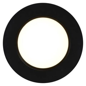 NORDLUX Kitchenio beépíthető lámpa, 3 darabos szett, fekete, beépített LED, 2W, 170 lm, 2015460103