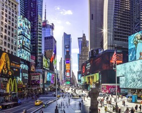 Poszter 50x40cm Times Square, Assaf Frank