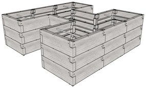 magaságyás JUWEL TIMBER ERGOLINE H LG3133